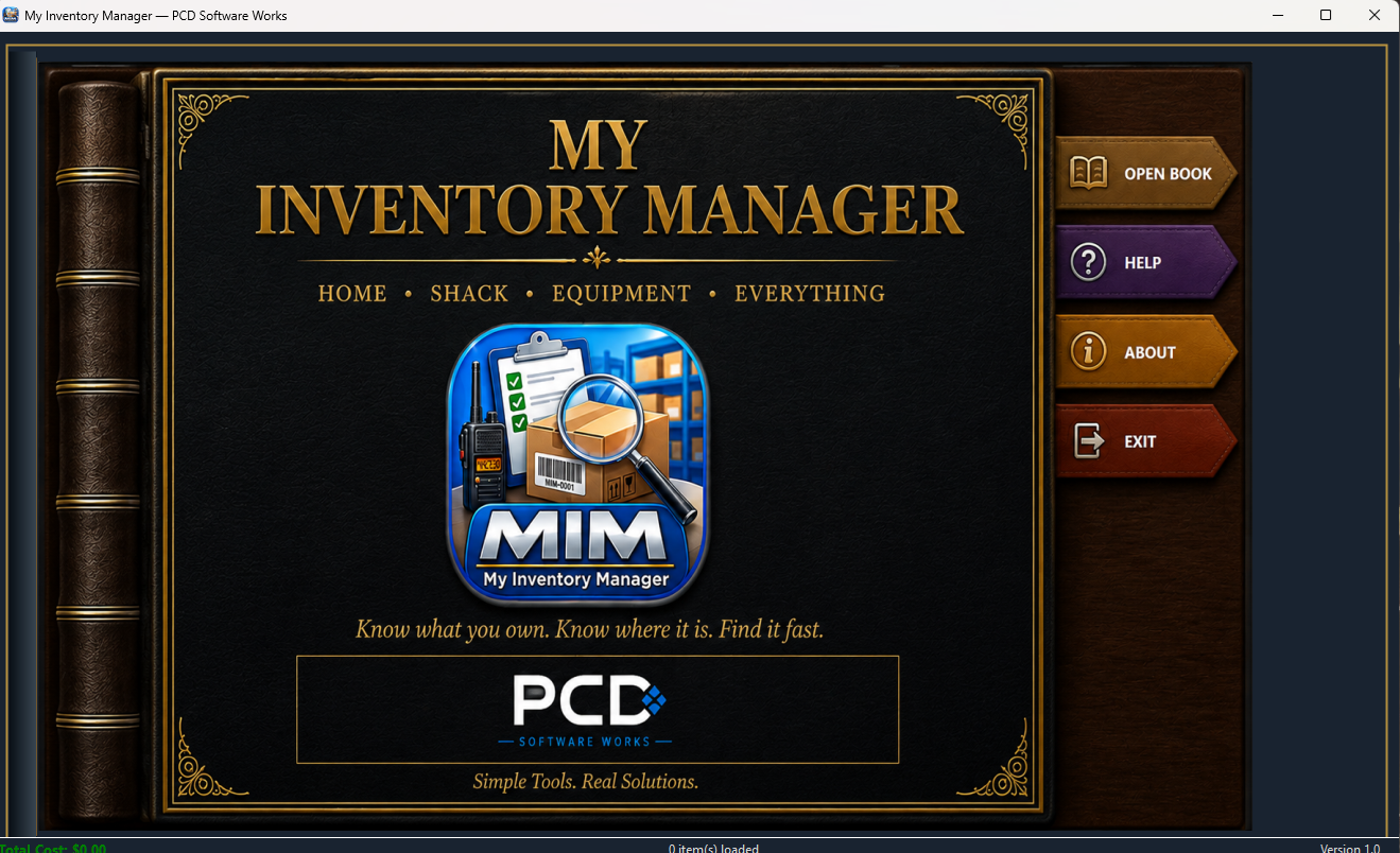My Inventory Manager